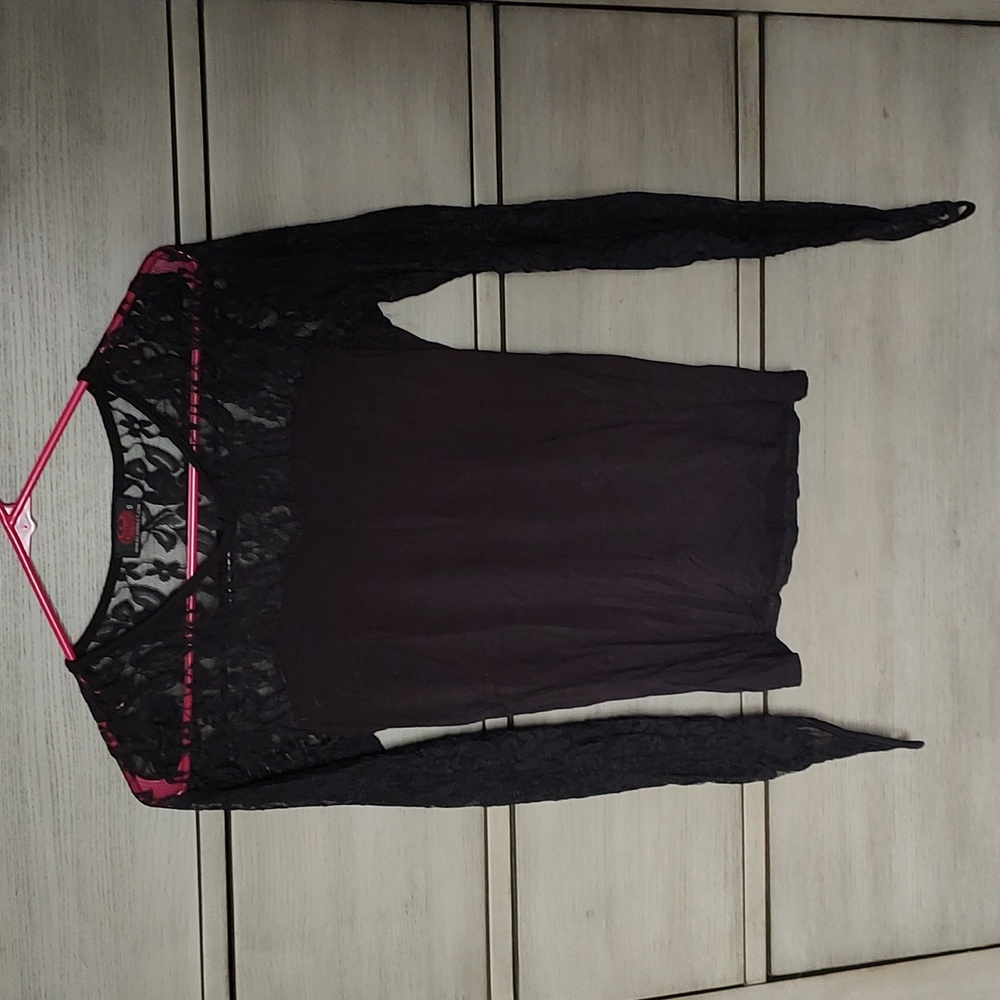 Black Lace Top